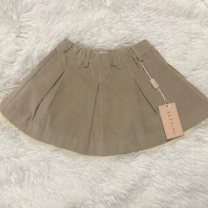 ELSY Baby Italian Velvety Lace Trimmed Skirt, NWT Size 18mos